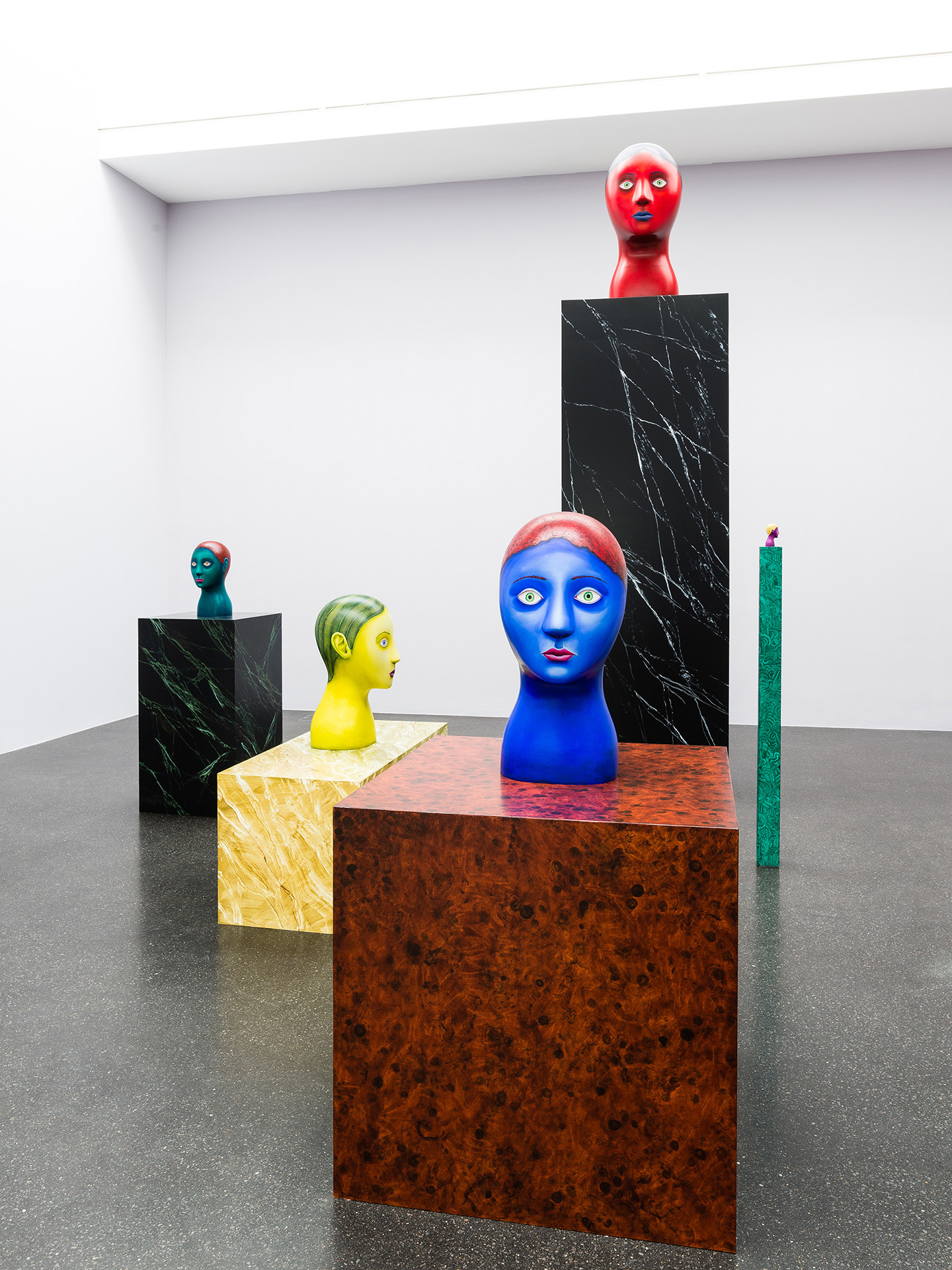 Nicolas Party “Heads” at Galerie Gregor Staiger, Zurich •Mousse Magazine