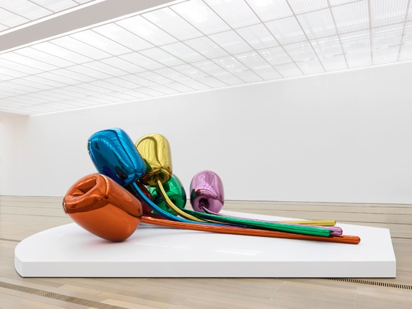 jeff koons at the beyeler foundation